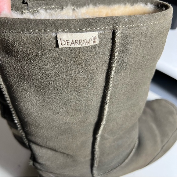 Ladies BearPaw fur lined boots Sz 10 - Picture 5 of 10